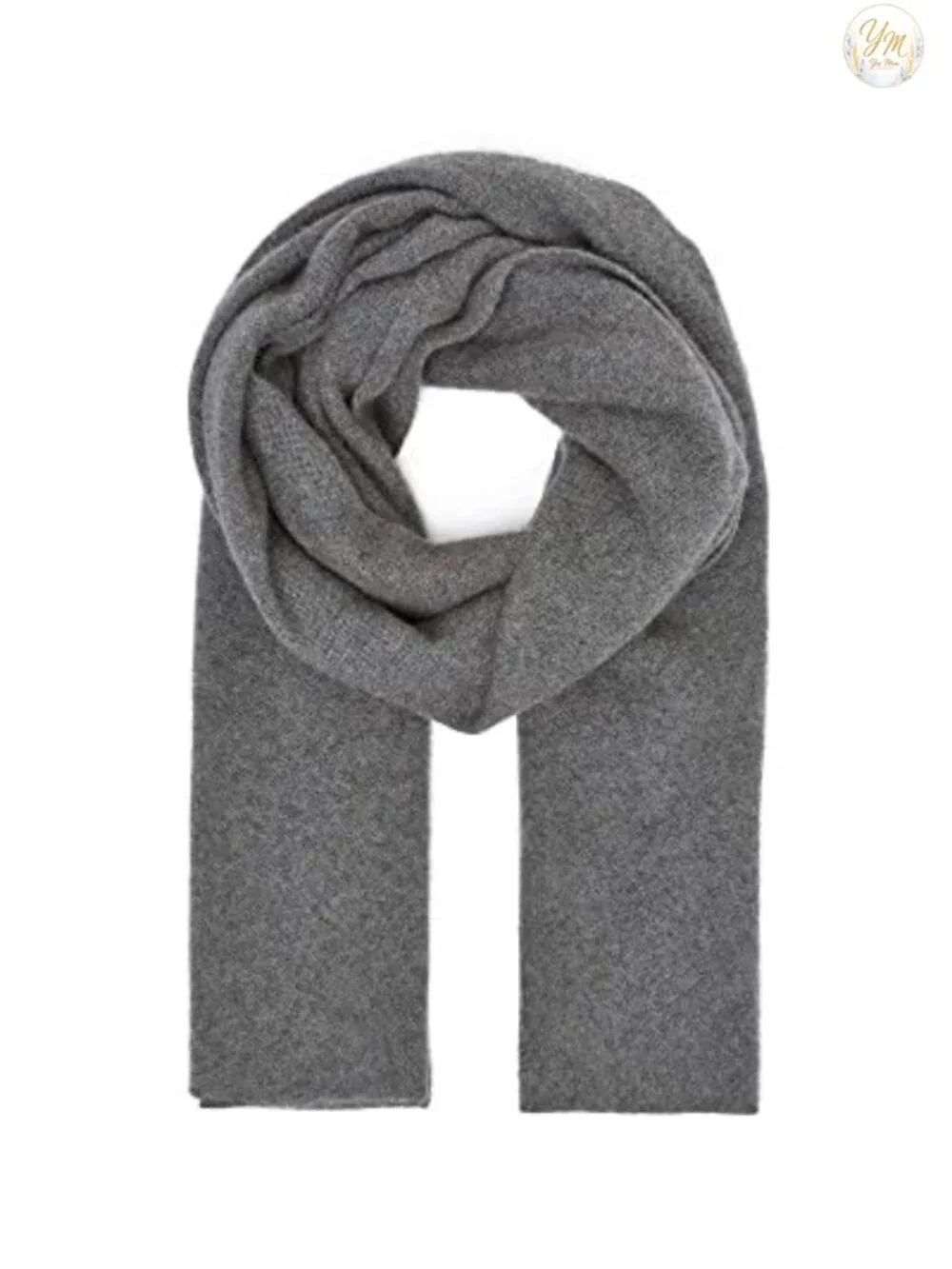 100% Cashmere Knitted Scarf for Women, Extra Warm Winter Wrap